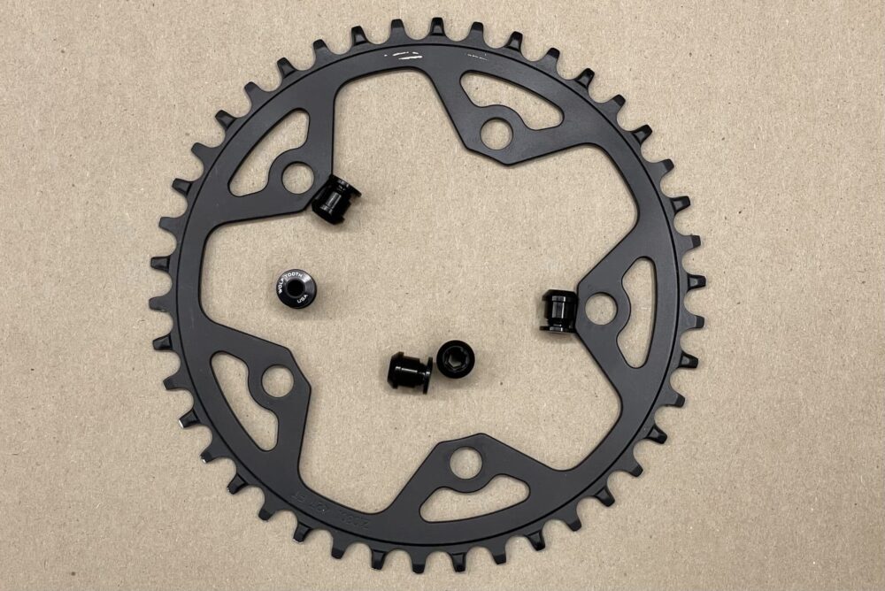 chainring and bolts