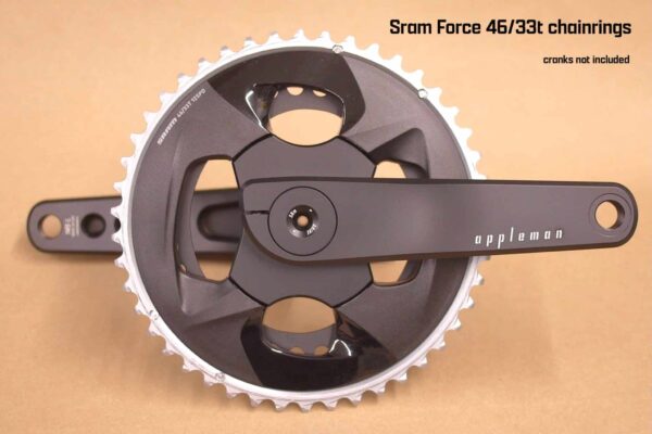2XR Crankset with Sram force chainrings