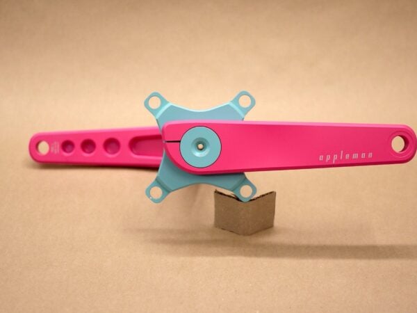 2XR-Crankset-Turq-Pnk-P1090971 2XR Crankset