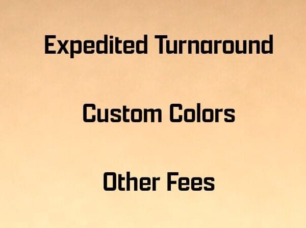 CrankFees Fees, upgrades, expedited service for cranks