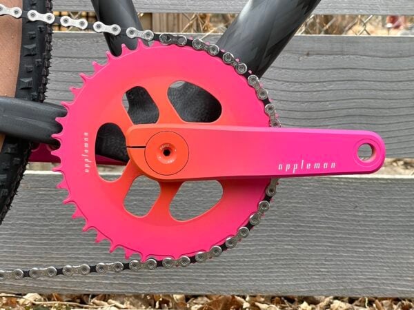 WildPaintFade 2XR Cranks with Fade wild paint upgrade orange to pink